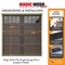 Magic Mesh Garage- Hands Free Magnetic Screen Door, Fits Single Garage Doors- 8 & 9 Foot